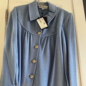 St. John Collection Wool Sweater Pantsuit.